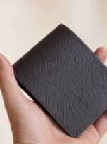 Vi kep tien, Vi mini, vi nho cho nam, vi nho gon, vi sieu nho gon, Mini wallet, Mini leather wallet, slim wallet, minimalist wallet, slim leather wallet 2
