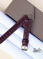 citizen eco drive leather band 22mm alligator watch strap 7