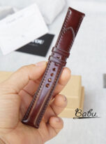 premium shell cordovan leather watch strap with quick release spring bars (1)