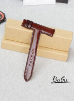 premium shell cordovan leather watch strap with quick release spring bars (2)