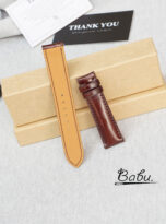 premium shell cordovan leather watch strap with quick release spring bars (5)