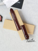 premium shell cordovan leather watch strap with quick release spring bars (8)