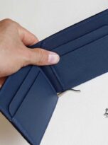 Personalized Money Clip, Epsom leather money clip, Leather Wallet, Card Holder 3