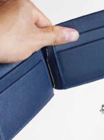 Personalized Money Clip, Epsom leather money clip, Leather Wallet, Card Holder 8