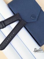 black leather apple watch band rolex leather strap 2