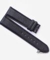 Handmade Alran Sully leather strap, Black leather watch band SW209