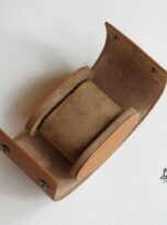 Bao da đồng hồ, hộp da đựng đồng hồ, hộp đựng đồng hồ bằng da. Watch travel case, leather watch roll, leather watch box 6