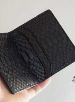 Ví card da trăn, Ví namecard da trăn, ví đựng thẻ, ví mini đựng thẻ ngân hàng, ví mini đựng giấy tờ, Python Credit card wallet 4
