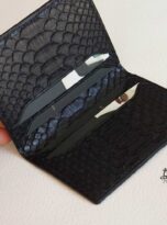 Ví card da trăn, Ví namecard da trăn, ví đựng thẻ, ví mini đựng thẻ ngân hàng, ví mini đựng giấy tờ, Python Credit card wallet 5