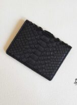 Ví card da trăn, Ví namecard da trăn, ví đựng thẻ, ví mini đựng thẻ ngân hàng, ví mini đựng giấy tờ, Python Credit card wallet 8
