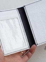 Ví credit card da bò Mill, ví namecard da bò, ví đựng thẻ da bò, ví mini đựng thẻ, Credit card leather wallet, Credit card wallet 2