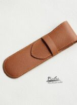 Bao bút Epsom nâu gold, bao da đựng bút, bao da bút ký, bao bút ký, bao da đựng bút ký, Bao da đựng bút da bò handmade, Pen case, pen cases, taccia pen case, pandora pen case 3