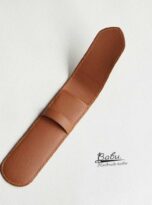 Bao bút Epsom nâu gold, bao da đựng bút, bao da bút ký, bao bút ký, bao da đựng bút ký, Bao da đựng bút da bò handmade, Pen case, pen cases, taccia pen case, pandora pen case 4