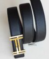 Handmade Epsom leather belt, Premium Calf leather belt LB080