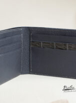 Dark Gray Alligator leather wallet (4)