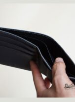 Dark Gray Alligator leather wallet (8)