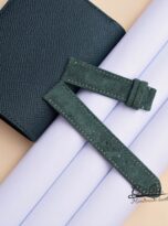 apple watch se 40mm leather band green suede watch strap 6