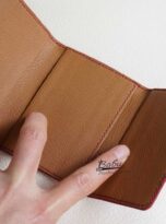 custom leather wallets red leather wallet 8