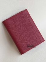 custom wallets for men red leather wallet 5