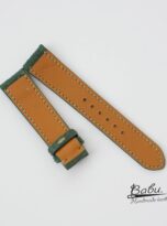 green dial watch leather strap green suede watch strap 11
