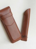 handmade case pen case leather 2