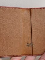 lead wallet red leather wallet 9