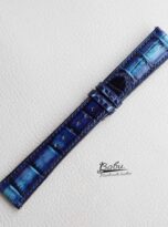Premium Alligator leather watch strap Patina style