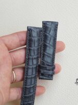 mens watches leather band alligator watch strap 5