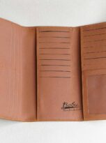 wallet with hidden compartment brown long wallet 5