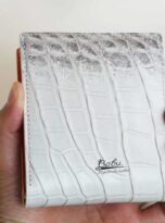 white crocodile wallet white alligator wallet 2