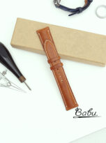 gold brown vachetta watch strap – vintage leather watch band quick release (8)