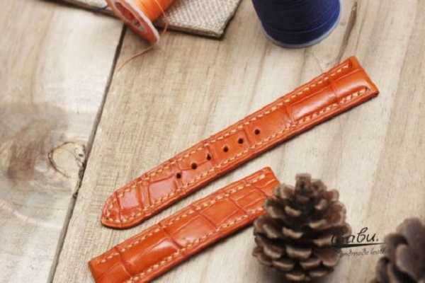 Choose the right alligator watch strap size