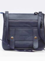 navy crossbody bag cow leather bags 1