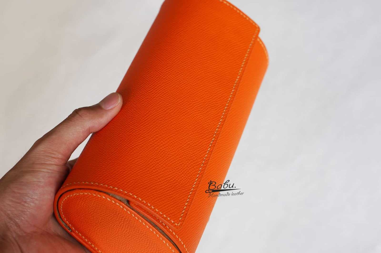 Travel Watch Case - Orange