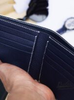 Natural Alligator leather wallet, Himalaya Alligator wallet