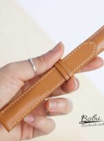 burberry watch leather band custom leather watch straps 11