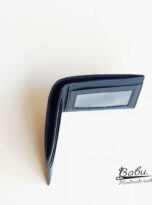 Black Togo leather wallet, High Quality long leather wallet