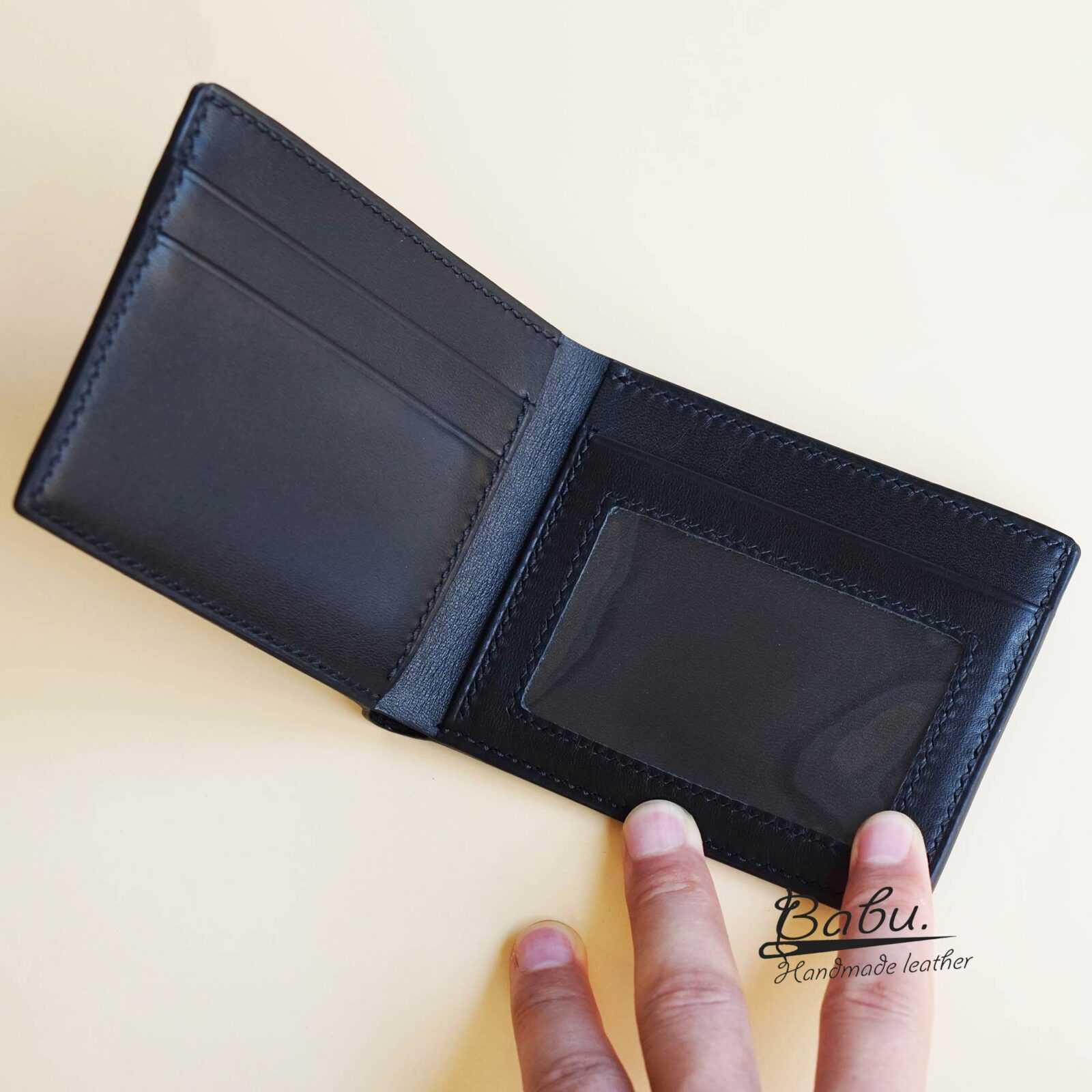 Black Python Leather Wallet for Men, Full Grain Python Leather Wallet,  Bifold Stylish Wallet, Men's Billfold Wallet