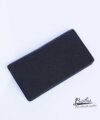 Black Togo leather wallet, High Quality long leather wallet WL313