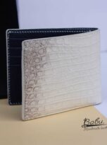 Natural Alligator leather wallet, Himalaya Alligator wallet