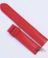 Handmade Red leather watch band, Alran Sully leather watch strap SW272