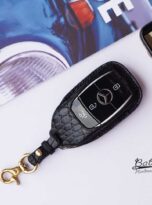 Mercedes Benz Crocodile Leather Key Fob Cover