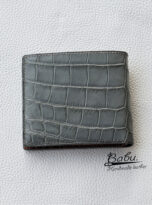 Gray Alligator leather wallet for men