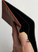 Golden Brown Alligator leather wallet for men
