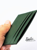 green epi leather credit card wallet (1)