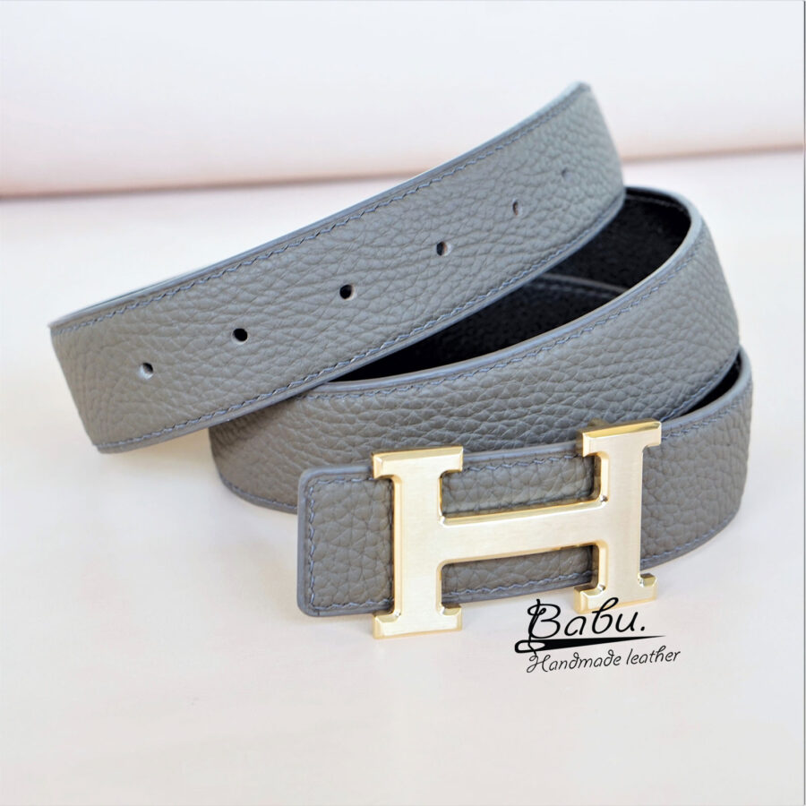 2007 Togo Leather Reversible Belt Strap main image 1