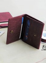 Burgundy Tuscany Cow leather credit card holder (11)