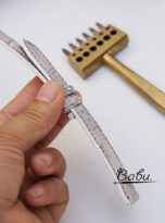 Himalayan Alligator leather watch band (1)