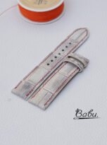 Himalayan Alligator leather watch band (2)