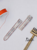 Himalayan Alligator leather watch band (6)